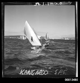 18-foot skiff KANGAROO on Sydney Harbour