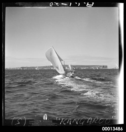 18-foot skiff JENNY TOO  on Sydney Harbour