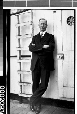 Unidentified merchant marine officer of the White Star Line