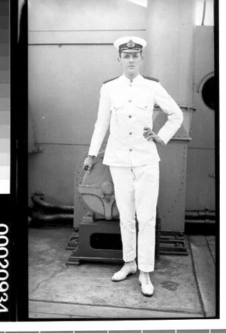 Unidentified merchant marine engineer of the White Star Line