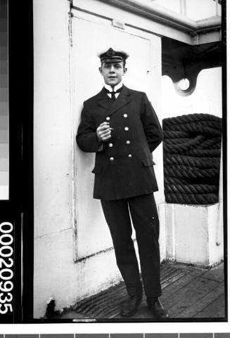 Unidentified merchant marine engineer of the White Star Line