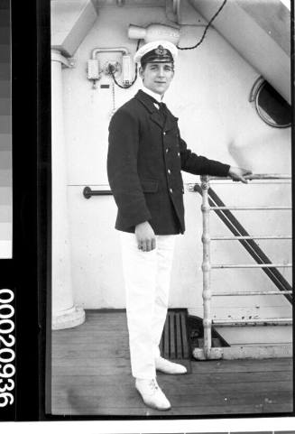 Unidentified merchant marine engineer of the White Star Line