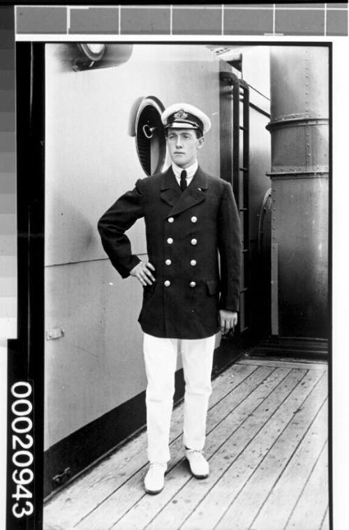 Unidentified merchant marine engineer of the White Star Line