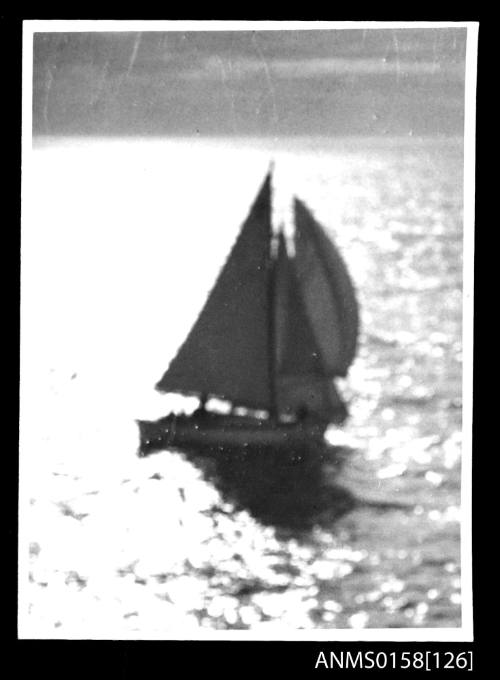 CHRISTINA winning the Sydney to Hobart Race after a storm 
