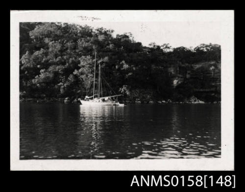 Cruising yachts rafted in Refuge Bay of New South Wales