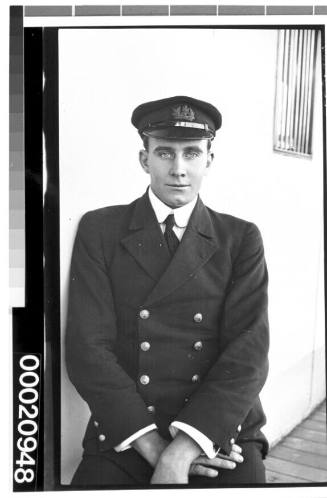 Unidentified merchant marine officer of the British India Steam Navigation Company Ltd