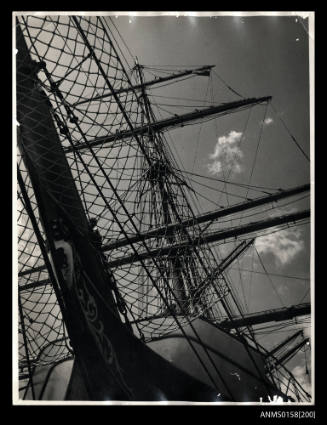 LAWHILL a square rigger in Sydney in the 1930s