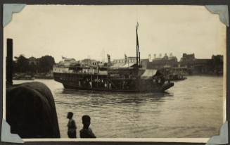 A large ship in Shanghai