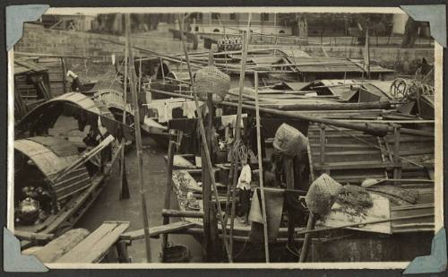 A harbourside scene in Shanghai