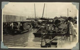 A harbourside scene in Shanghai