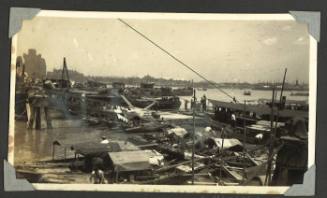 A view of Shanghai's harbour