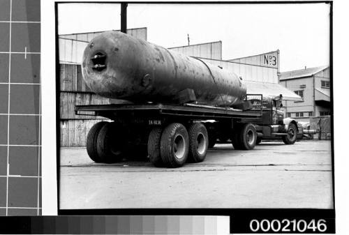 O'Regans heavy boiler lift at Glebe Island