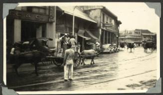 A street scene in Shanghai