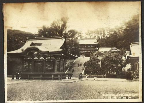 Dancing Hall at Hachimangu Shrine, Kamakura, Japan