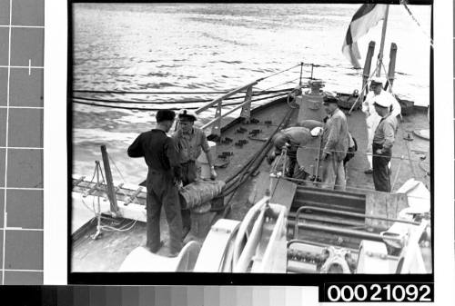 HMAS INVERELL at Garden Island