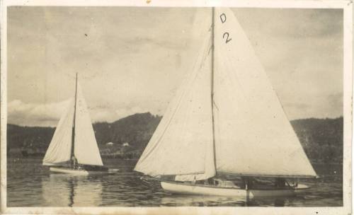 Derwent Class yachts on the Derwent River, Tasmania