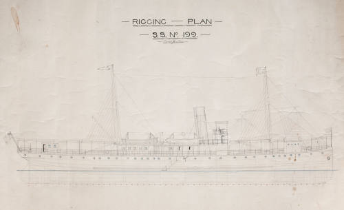 Rigging plan for TSS KURANDA