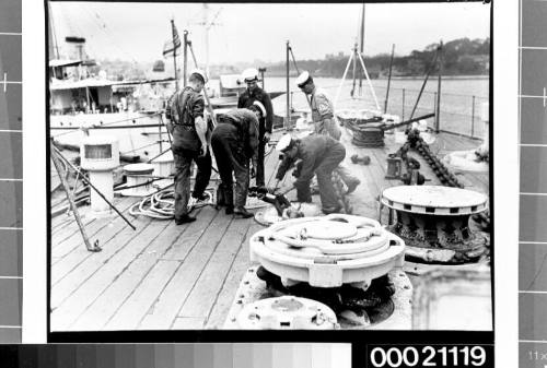 Refitting of HMAS ADELAIDE