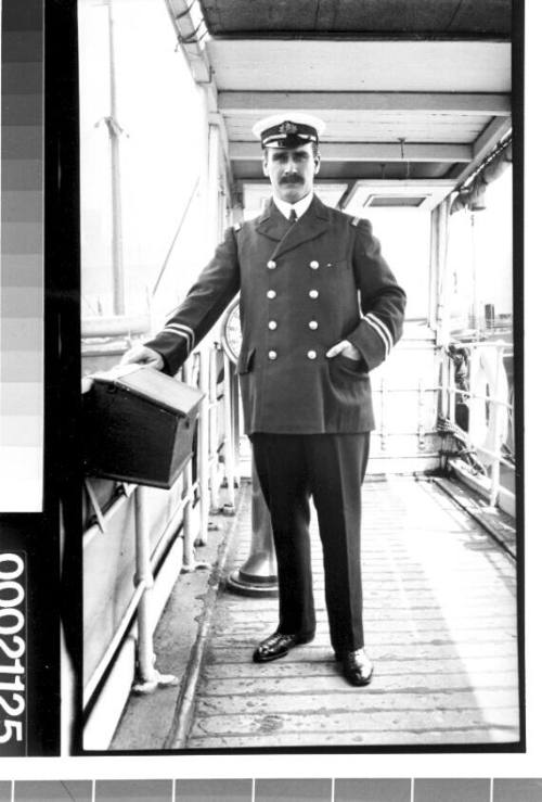 Unidentified commander of the British India Steam Navigation Company Ltd