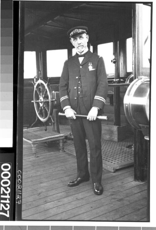 Unidentified commander of the British India Steam Navigation Company Ltd