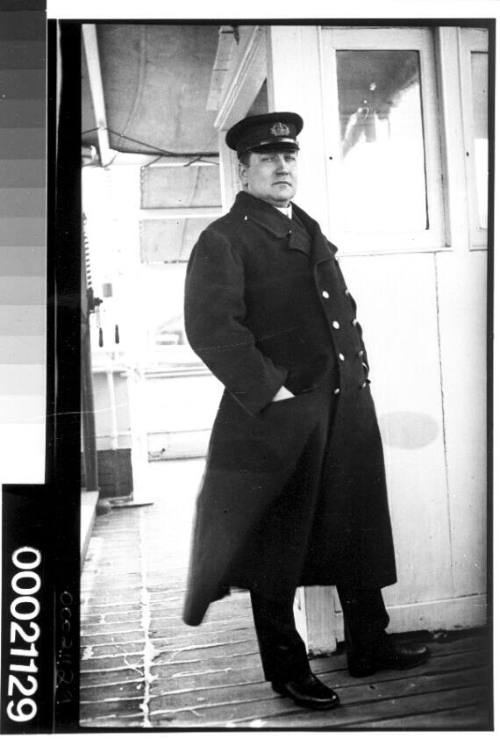 Unidentified commander of the British India Steam Navigation Company Ltd