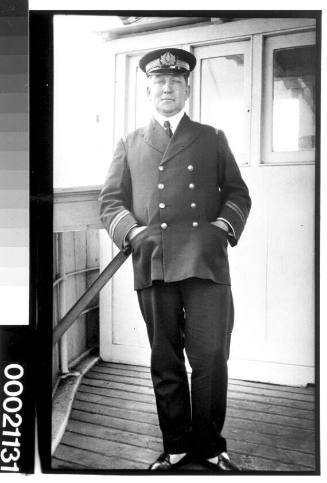 Unidentified commander of the British India Steam Navigation Company Ltd