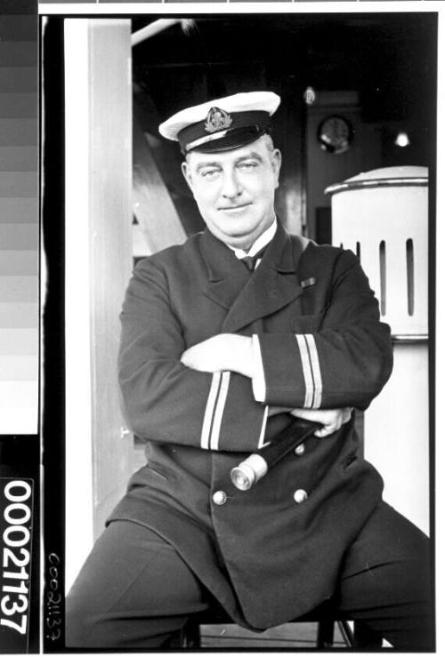 Unidentified merchant marine commander of the British India Steam Navigation Company Ltd