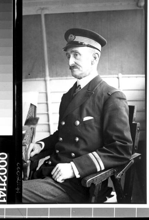 Unidentified merchant marine commander of the British India Steam Navigation Company Ltd