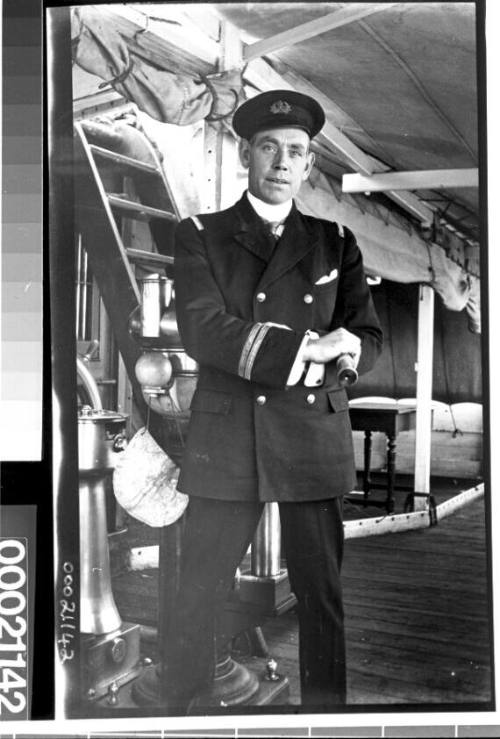 Unidentified commander of the British India Steam Navigation Company Ltd