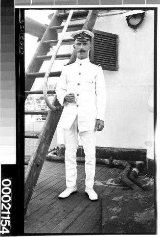 Unidentified merchant marine officer of the White Star Line