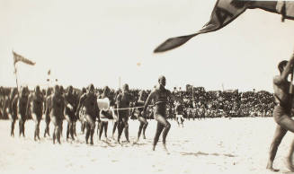 Lifesavers at Bondi for the 1938 Commonwealth Games