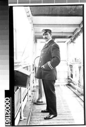 Unidentified commander of the British India Steam Navigation Company Ltd