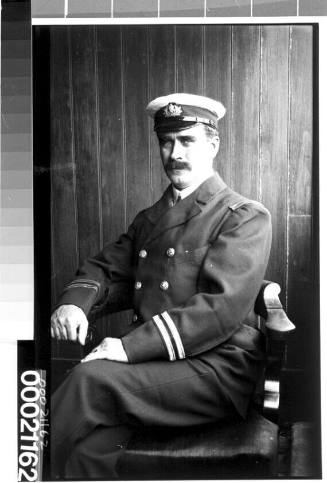 Unidentified commander of the British India Steam Navigation Company Ltd