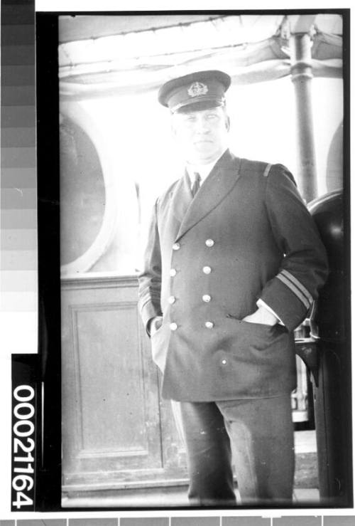 Unidentified commander of the British India Steam Navigation Company Ltd