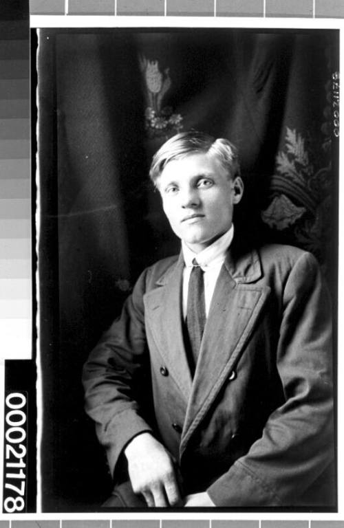 Unidentified man possibly a merchant mariner