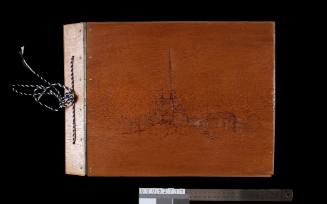 Mihkelson photo album with wooden covers
