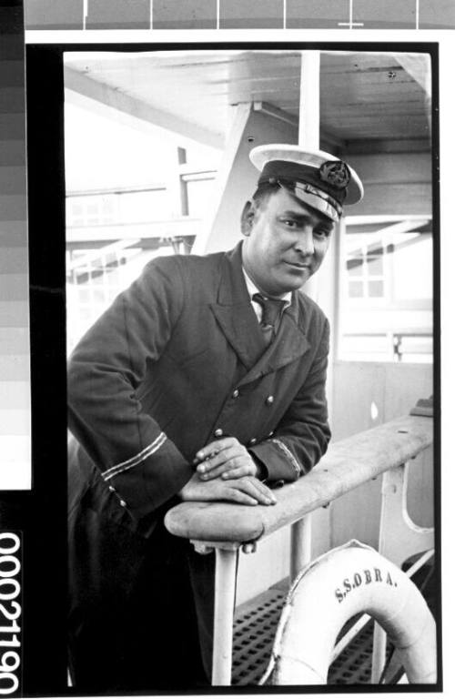 Unidentified engineer of the British India Steam Navigation Company Ltd on board SS OBRA