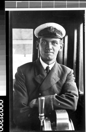 Unidentified merchant marine officer of the British India Steam Navigation Company Ltd