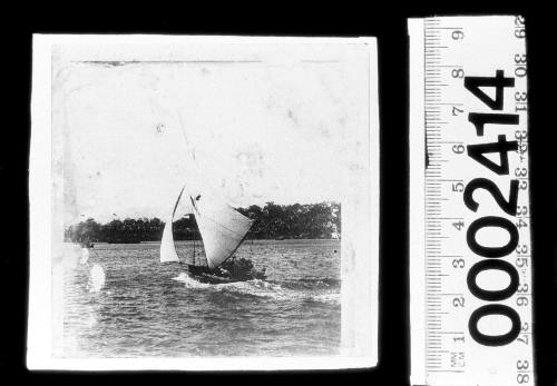 22-footer ROSETTA sailing on Sydney Harbour