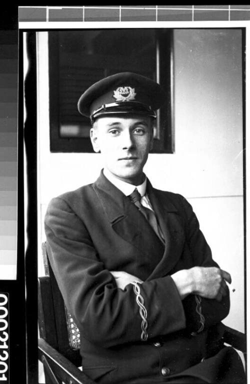 Unidentified merchant marine officer of the British India Steam Navigation Company Ltd