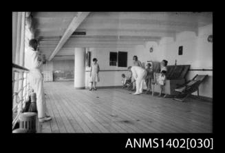 Deck games: Shuffleboard (E & A Line) negative of ANMS1402[029]