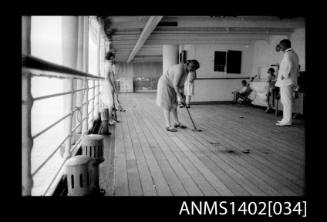 Deck games: Shuffleboard (E & A Line) negative of ANMS1402[033]