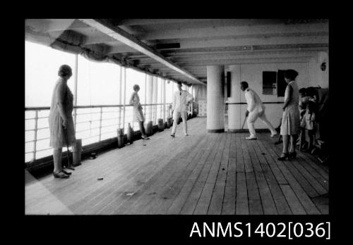 Deck games: Shuffleboard (E & A Line) negative of ANMS1402[035]