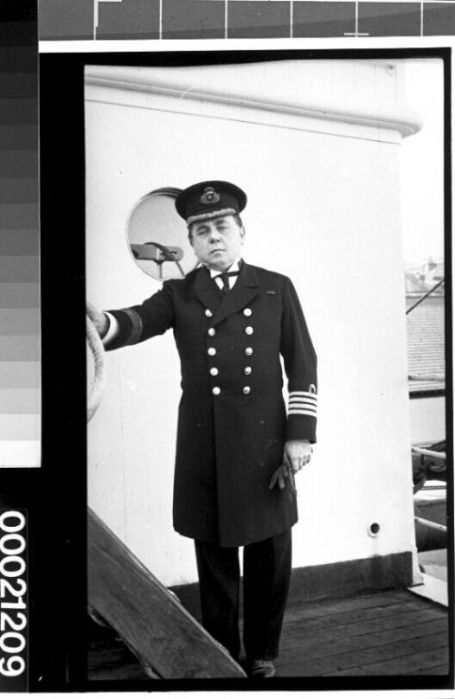 Unidentified merchant marine commander of the White Star Line