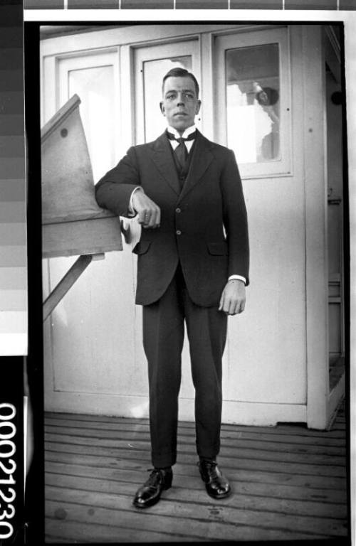 Unidentified merchant marine officer of the British India Steam Navigation Company Ltd