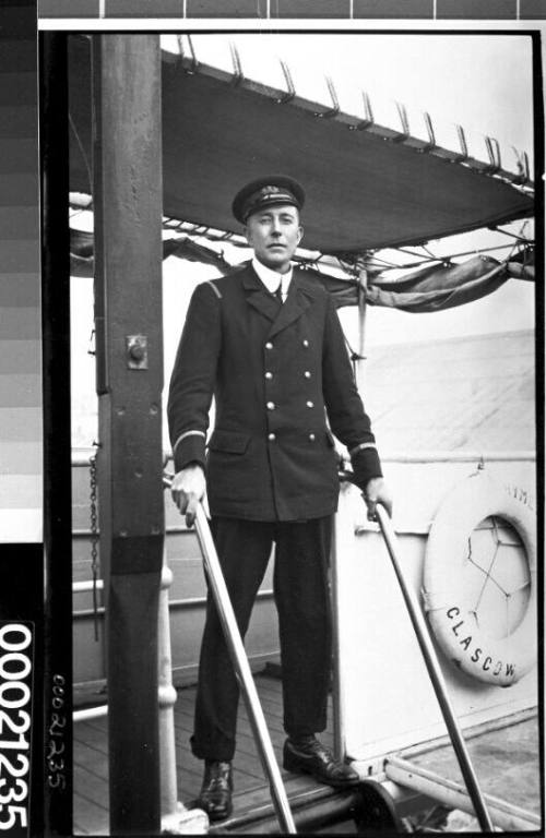 Unidentified chief officer of the British India Steam Navigation Company Ltd on board SS HYMETTUS