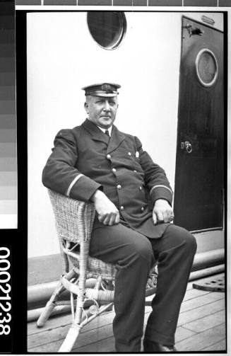 Unidentified second officer of the British India Steam Navigation Company Ltd