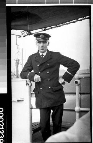 Unidentified second officer of the British India Steam Navigation Company Ltd