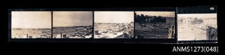 Strip of Paper negatives, consisting of five images of Sydney harbour views