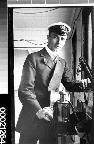 Portrait of an unidentified merchant mariner